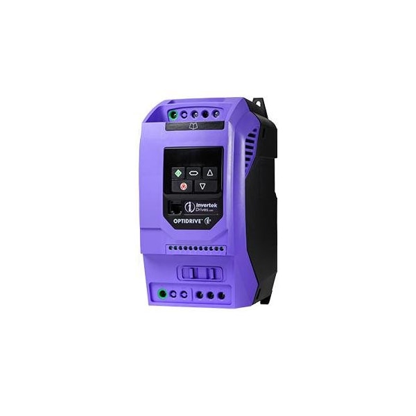 Invertek Drives 1.1 kW 1.5 HP, 10.5 A; Size 2, IP20;IV: Single Phase, 200-240 V;OV: Single Phase, 200-240 V ODE-3-220105-1042-01 - main